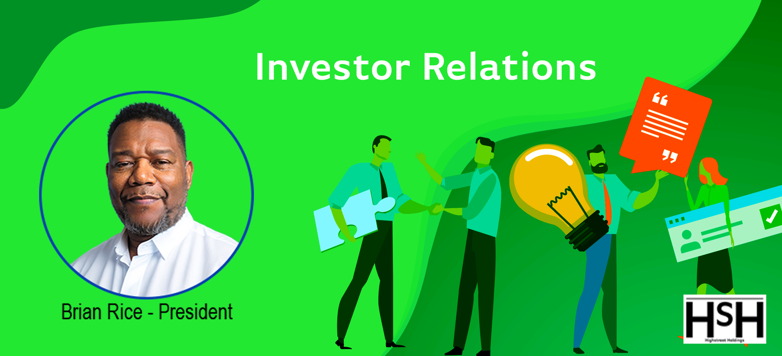 Investor Relations Graphic